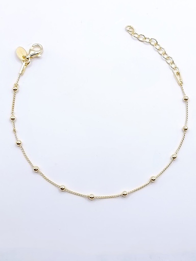 [2053100110009] AL1762.01.000 Pulsera Plata Enchapada