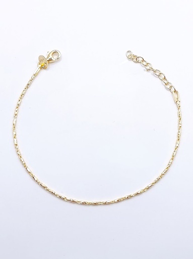 [2053100330001] AL3428.01.000 Pulsera Plata Enchapada
