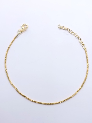 [2053100350009] AL3445.01.000 Pulsera Plata Enchapada