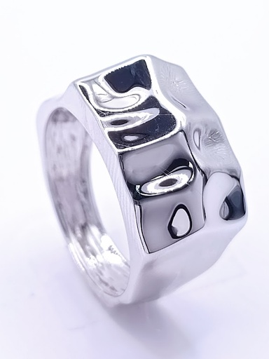 29102XRSWSH1 Anillo Plata Liso Moda