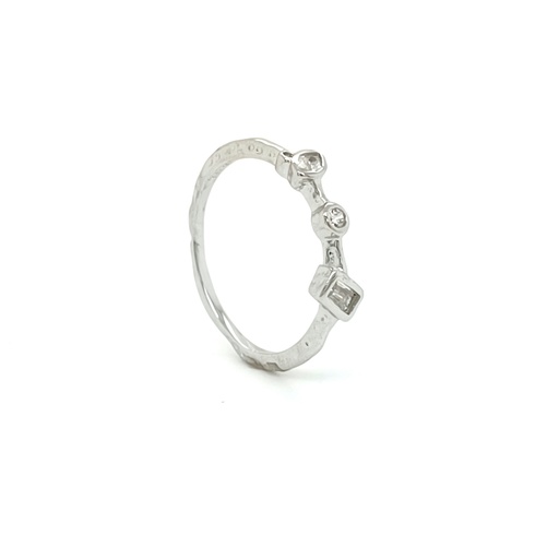14591FRSWSH2  Anillo Plata Irregular