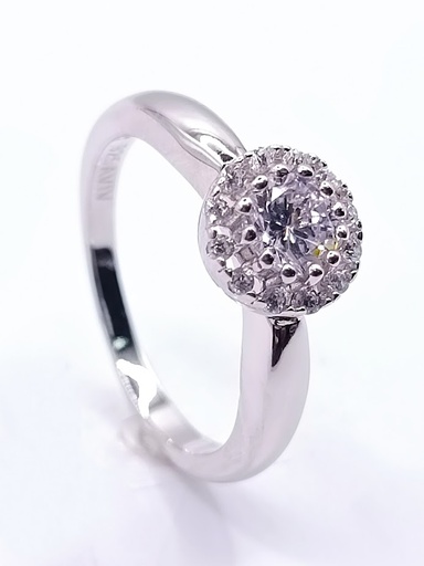 SL90700A1T Anillo Plata Rodio