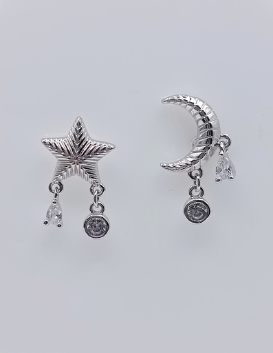 [2020510211008] 22841FESWSH2 Aro Plata Estrella Luna