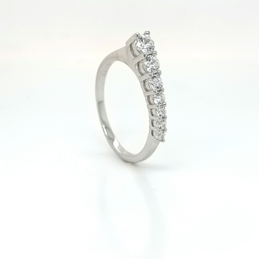 SL90913A1T  Anillo Plata Cintillo Escala