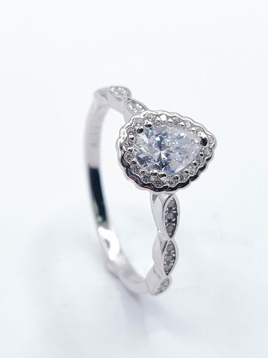 SL90802A1T  Anillo Plata Rodio