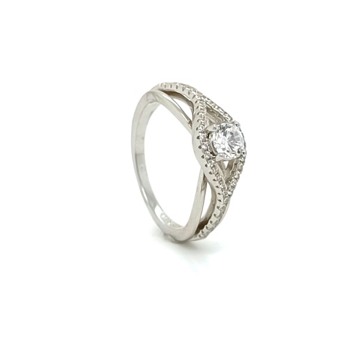 SL32615A1T  Anillos Plata Cross Lays