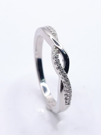 SL91175A3T  Anillo Plata Twisted