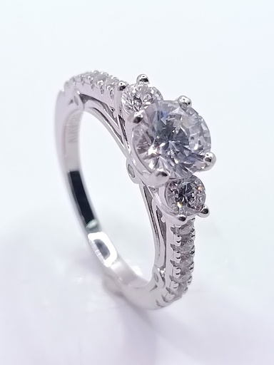 SL90580A2T Anillo Plata Rodio