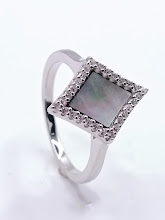 SL90687A1T  Anillo Plata Rodio