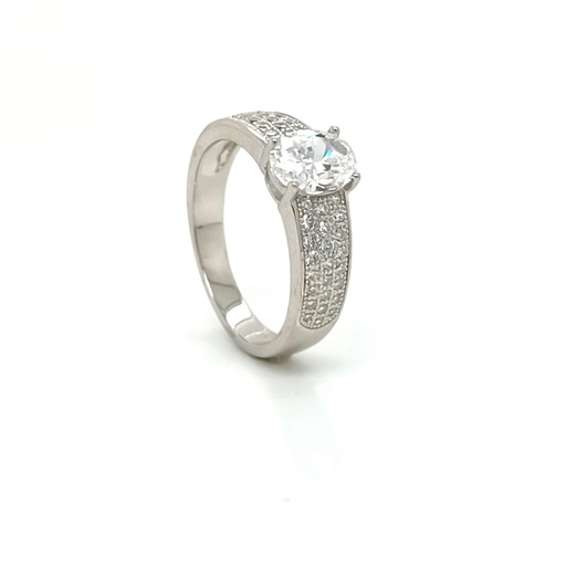 SL60029C1T Anillo Plata Compromiso