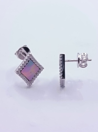 [2020320811009] SE91385AB1T Aro Plata Rombo