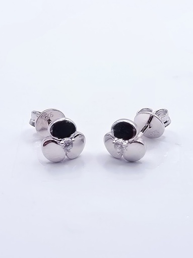 [2020320981009] SE91934AB1T Aro Plata Trebol