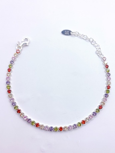 [2050612191007] BRN38932 Pulsera Plata  