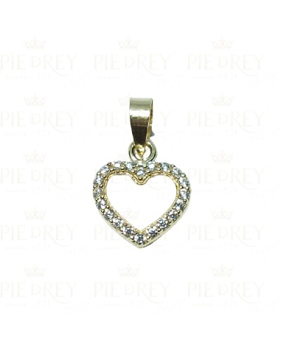 [9210202400] 4-242201CS COLG ORO AMARILLO CORAZON CALADO 9k