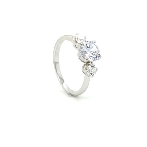 SL91274A1 Anillo Plata Tricillo