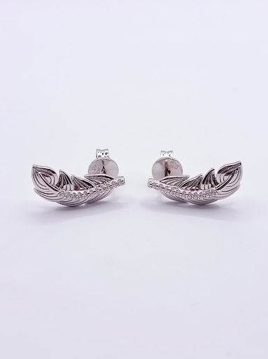 [2020321111009] SE91517AB1T Aro Plata Hojas