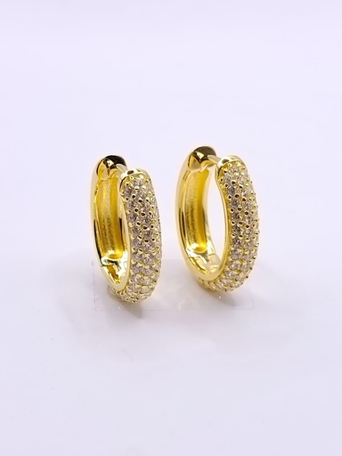 [2020511631003] 26548XESYSH1 Aro Argolla Plata Enchapada 18k