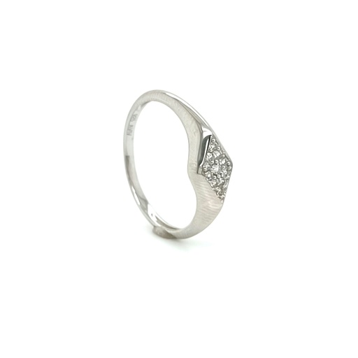 26685FRSWSH1 Anillo Plata Rombo