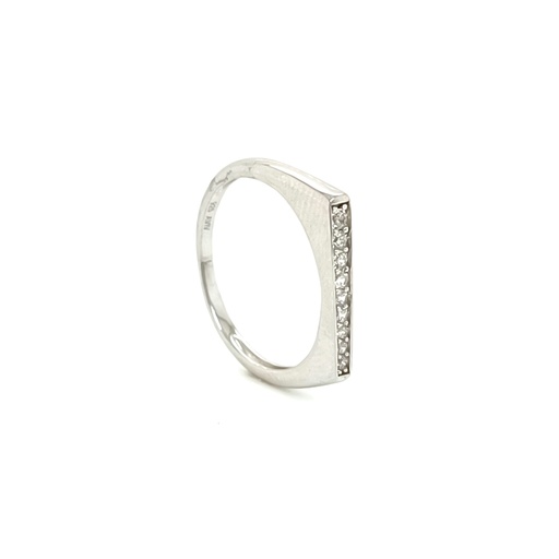 26689FRSWSH1 Anillo Plata Cintillo Estrecho