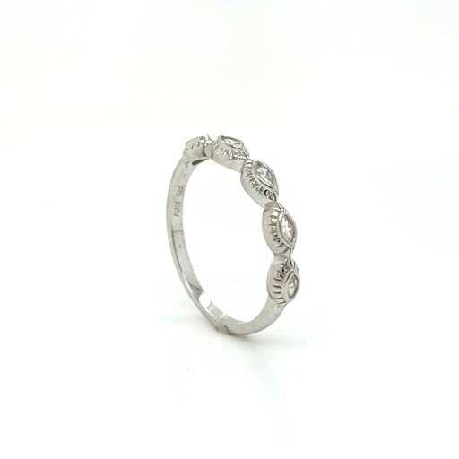 27256FRSWSH1 Anillo Plata Marquis Ligero