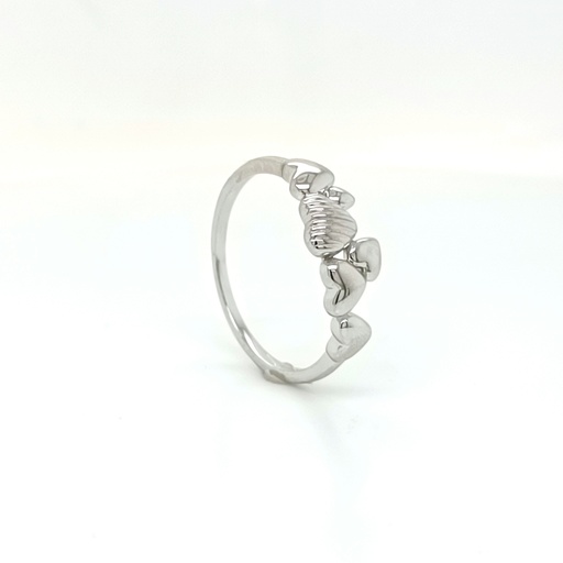 28168FRSWSH1 Anillo Plata Corazon