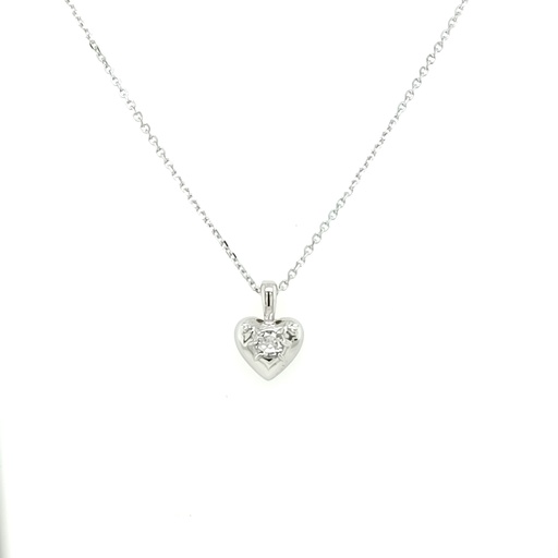 [2080523571452] 28171FNSWSH2 Collar Plata Corazon 