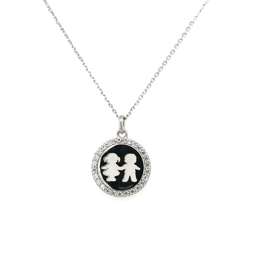 [2080321471459] 29097XNSWSH1 Collar Plata Niña Niño