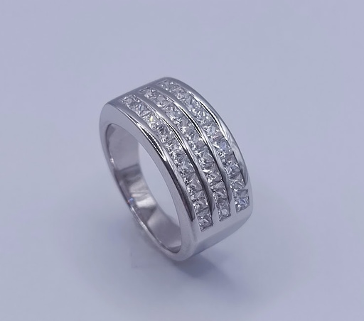 R-1306 Anillo Plata Cintillo