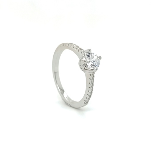 SL31012A1G Anillo de Plata Moisanita