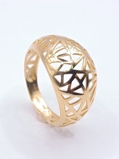 A 4004 Anillo Oro Amarillo Liso
