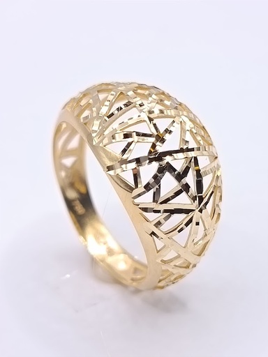 A 4004 D1 Anillo Oro Amarillo Liso