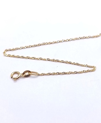 Cadena Oro Amarillo Singapur 017 