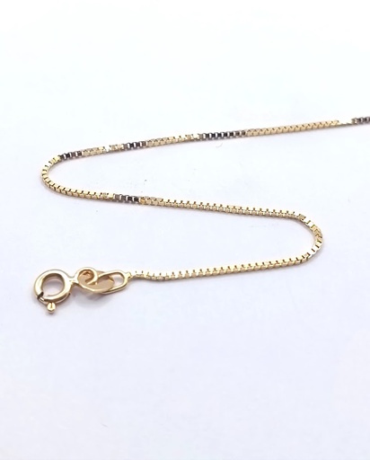 Cadena Oro Amarillo Veneciana 034