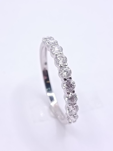 A 3744.9 W Anillo Oro Blanco Zircon