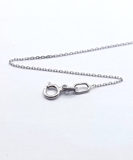 Cadena Oro Blanco Limada 022 