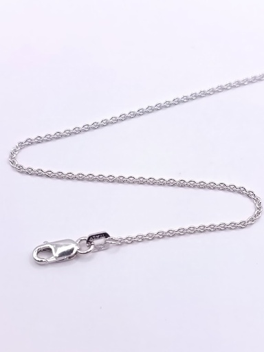 [3302120545] Cadena Oro Blanco Limada Redonda