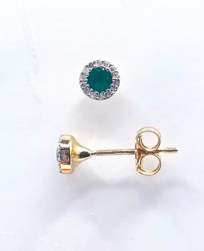 [1205027100] KE05-62941-*16 Aro Oro Amarillo Brillante Esmeralda