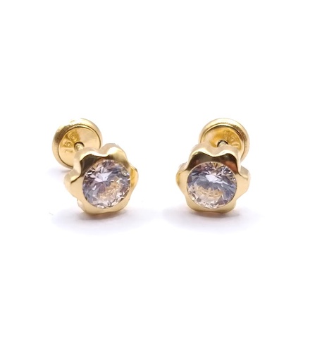 [1210101600] 1-CH-M-5 Aro Oro Amarillo Margarita Circon