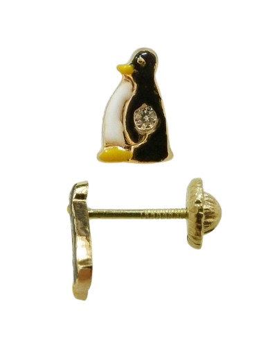 [1210142500] 1-907801PS Aro Oro Amarillo Pinguino 