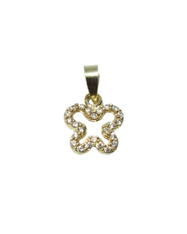 [1210202500] 1-242301CS Colgante Oro Amarillo Mariposa