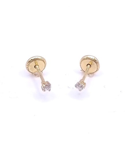 [1210208001] 1-550701PS2 Aro Oro Amarillo Chispita Circon
