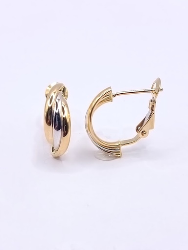 [1289103300] VX3TE214177-YW Aro Oro Bicolor Clip Omega