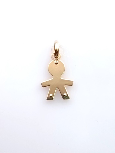 [1401104919] 175643 Colgante Oro Amarillo Niño Liso