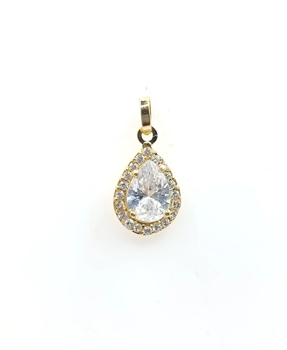 [1410110700] 1-264101CS Colgante Oro Amarillo Gota