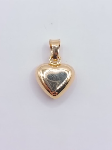 [1423102600] BSC50/STP2553-XIX Colgante Oro Amarillo Corazon Inflado