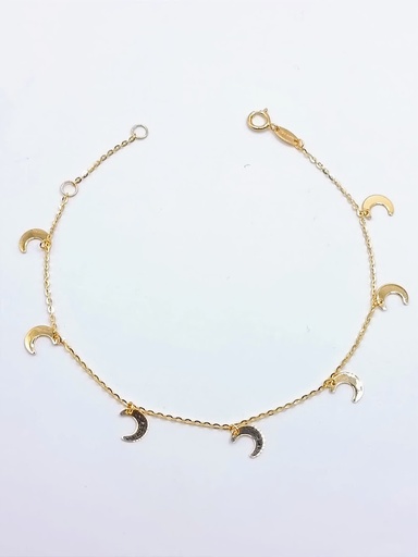 [1611102519] VX3CABLE8B-2284-X Pulsera Oro Amarillo 