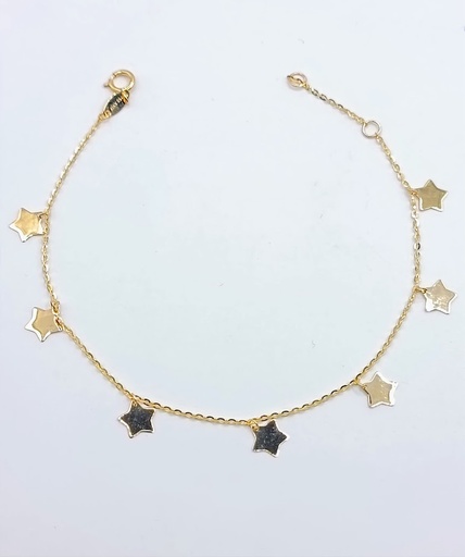 [1611102619] VX3CABLE8B-2286-VI Pulsera Oro Amarillo 