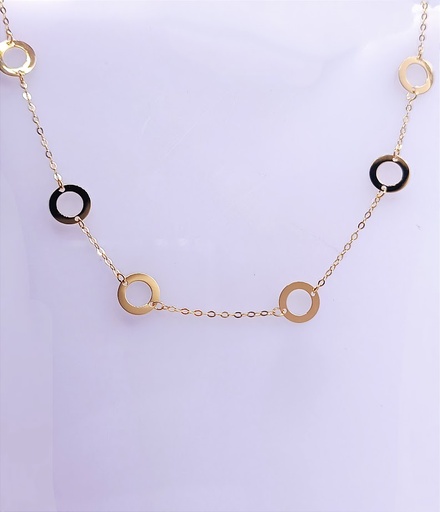 [1611148500] VX3CABLE11N-1606 Collar Oro Amarillo 