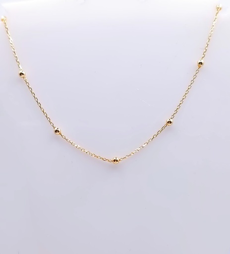 [1611150345] VX5FOR12N0268/2  Collar Oro Amarillo 