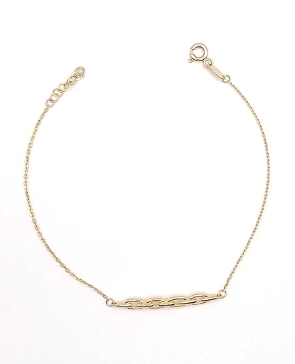 [1615001319] BDZ01-7216-00 Pulsera Oro Amarillo 